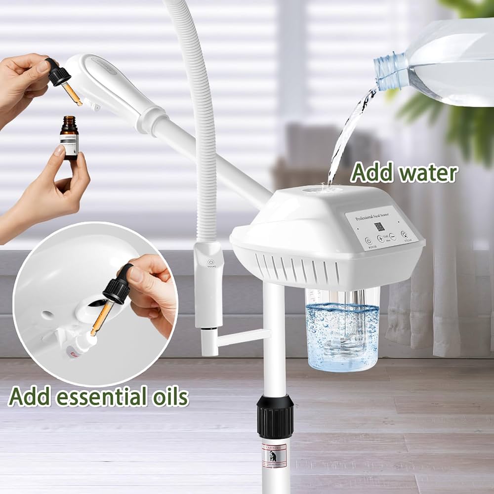 Amazon.com: Professional Facial Steamer for Deep Hydration